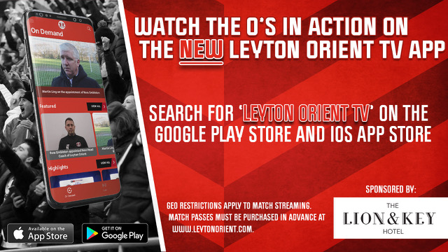 Leyton Orient TV app
